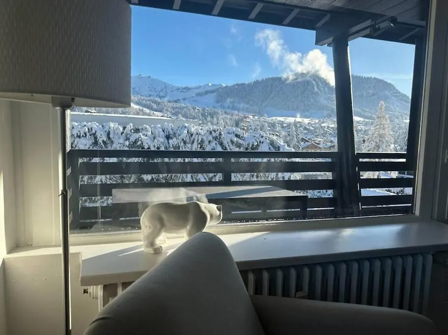 דירות Charming&Cosy Megeve Flat For 6 צרפת