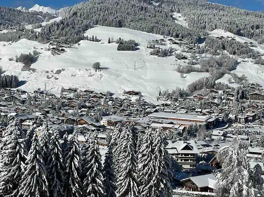 דירות Charming&Cosy Megeve Flat For 6