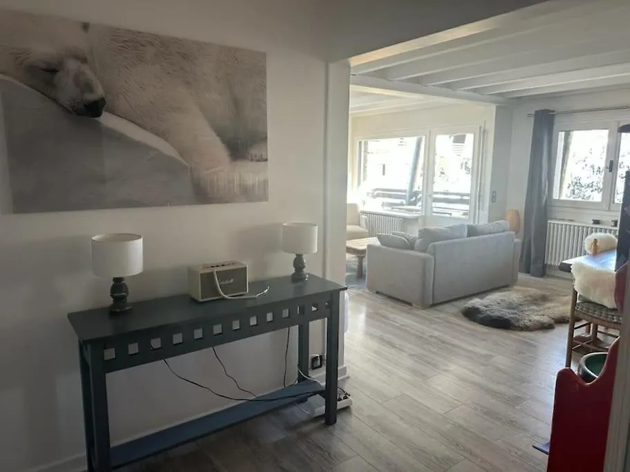 דירות Charming&Cosy Megeve Flat For 6