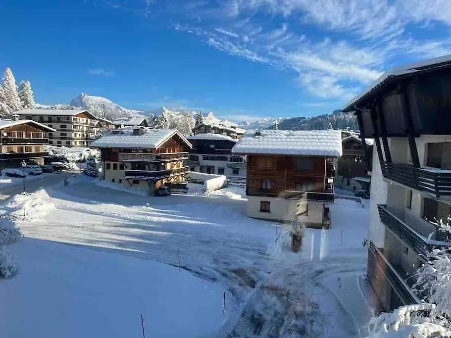 דירות Charming&Cosy Megeve Flat For 6 0*,