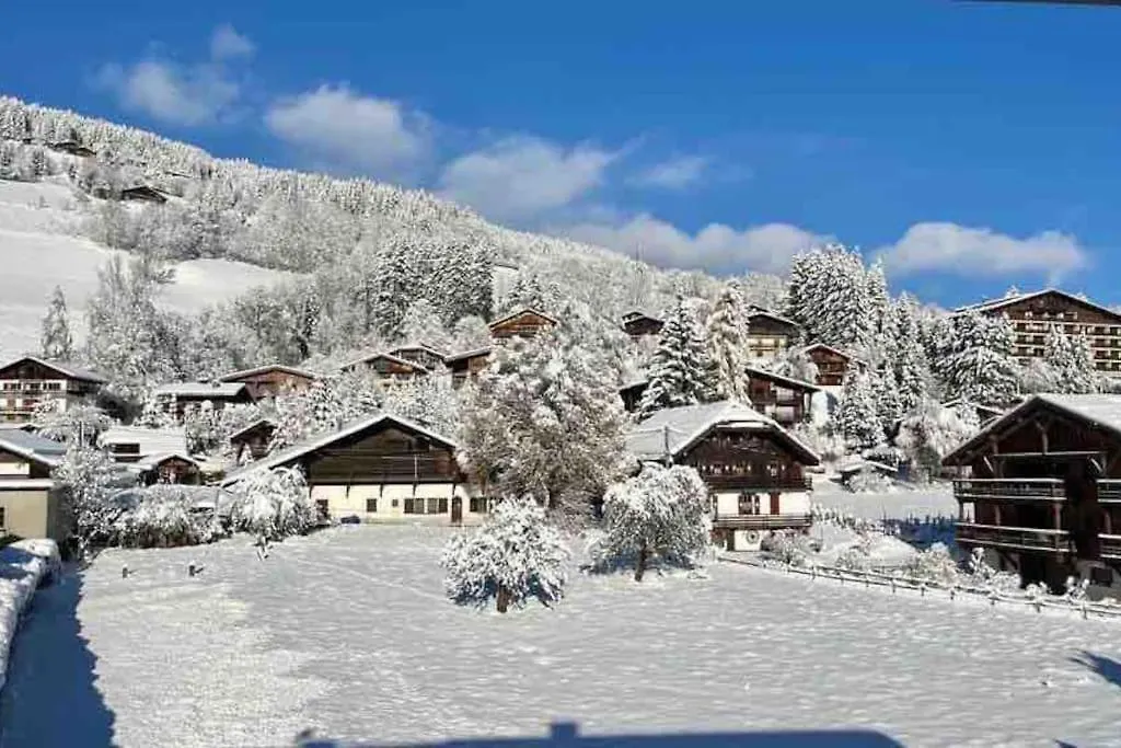 דירות Charming&Cosy Megeve Flat For 6